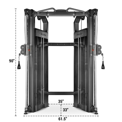Home Gym - Functional Trainer With Dual 230 lb Weight Stacks