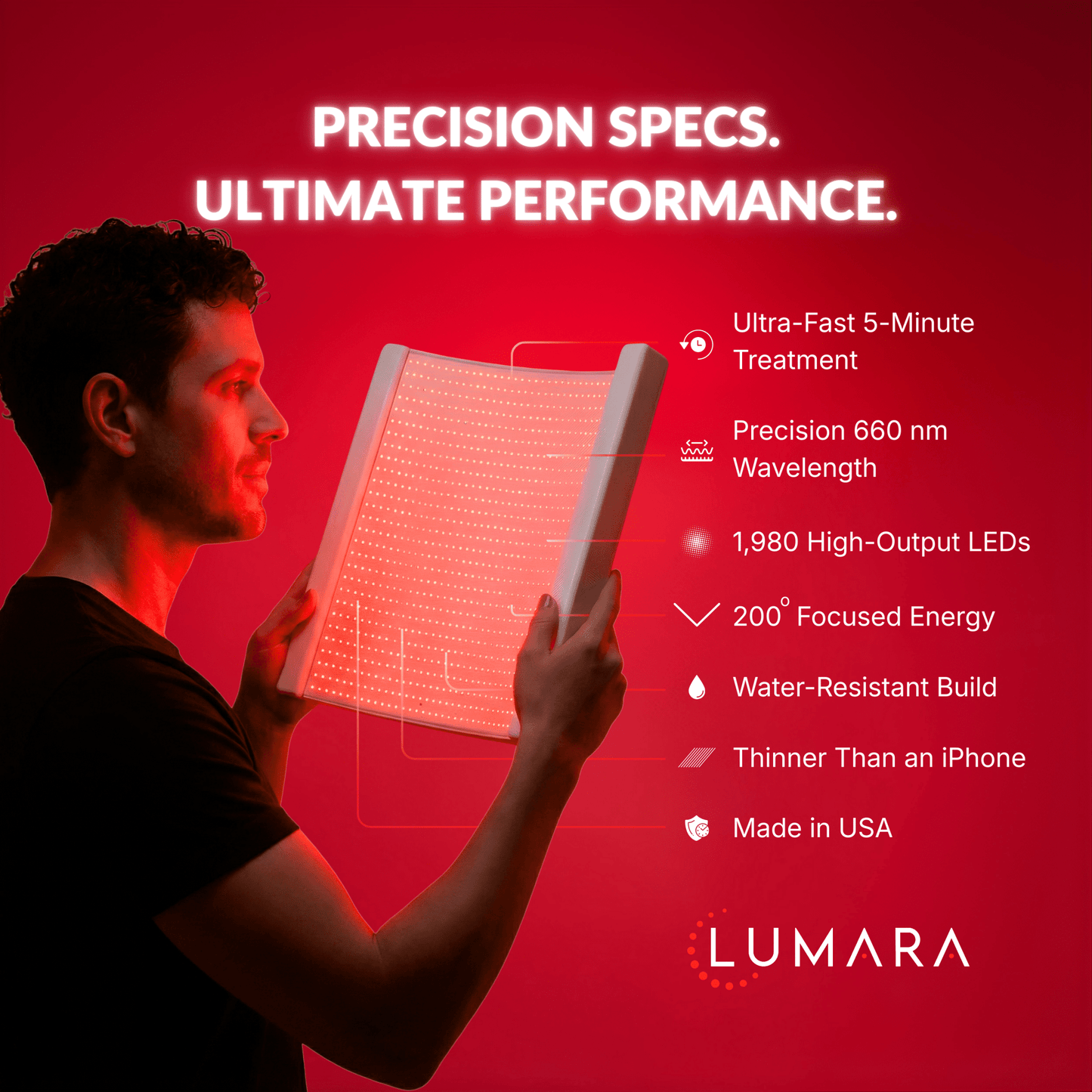 Premium Red Light Therapy Device : Illuminate V2