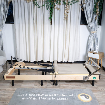 Foldable Pilates Reformer - Janet Elite 2.0 With Large Smart Screen